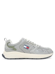 Tommy Jeans Sneakersy Tjm Runner EM0EM01581 Szary