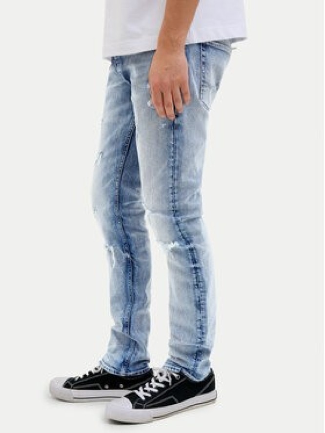 Jack & Jones Jeansy Glenn 12261699 Niebieski Slim Fit