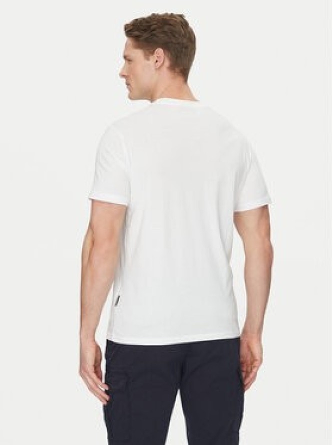 Napapijri T-Shirt S-Aylmer NP0A4HTO Biały Regular Fit