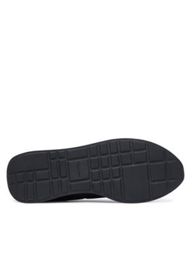 Calvin Klein Sneakersy Retro Runner Band Lth-Su HM0HM02212 Czarny