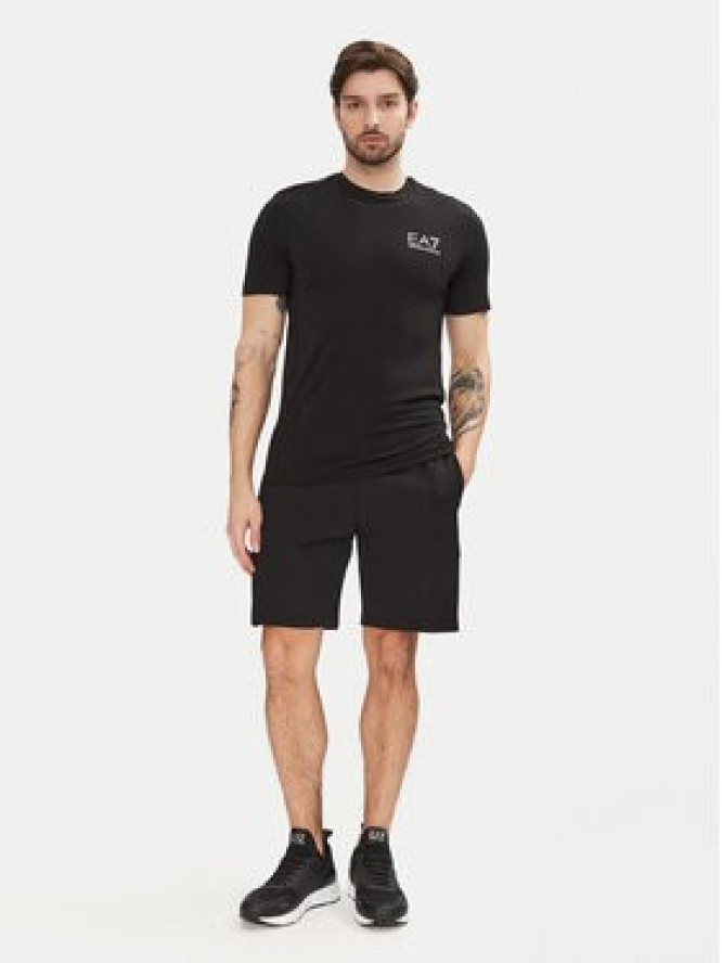 EA7 Emporio Armani T-Shirt 7M000299 AF13739 UC001 Czarny Slim Fit