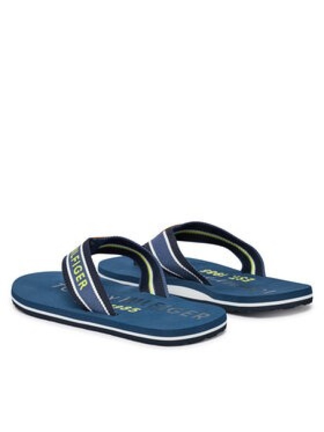 Tommy Hilfiger Japonki Sporty Hilfiger Beach Sandal FM0FM05805 Niebieski