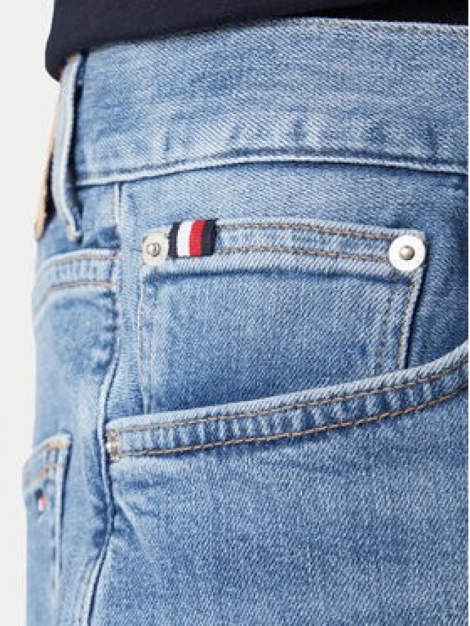 Tommy Hilfiger Jeansy Denton MW0MW41886 Niebieski Straight Fit
