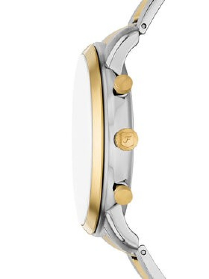 Fossil Zegarek Neutra Chronograph FS6112 Srebrny