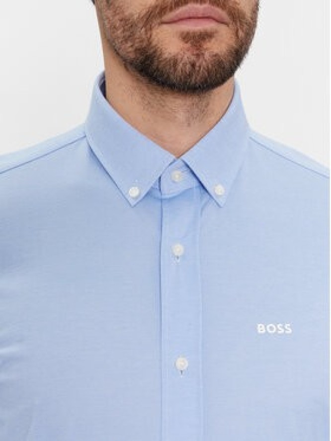 Boss Koszula 50469378 Błękitny Regular Fit