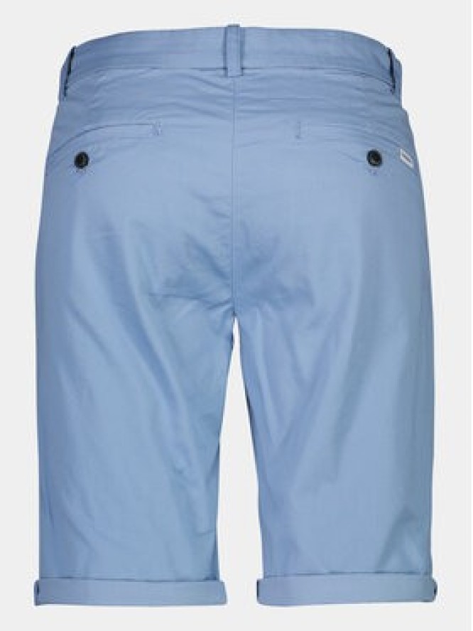 Lindbergh Szorty materiałowe 30-505044 Niebieski Slim Fit