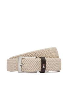 Tommy Hilfiger Pasek Męski Adan 3.5 Elastic AM0AM13824 Beżowy