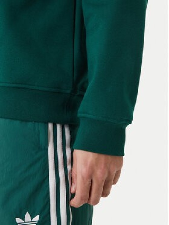adidas Bluza Trefoil Essentials KD1319 Zielony Regular Fit
