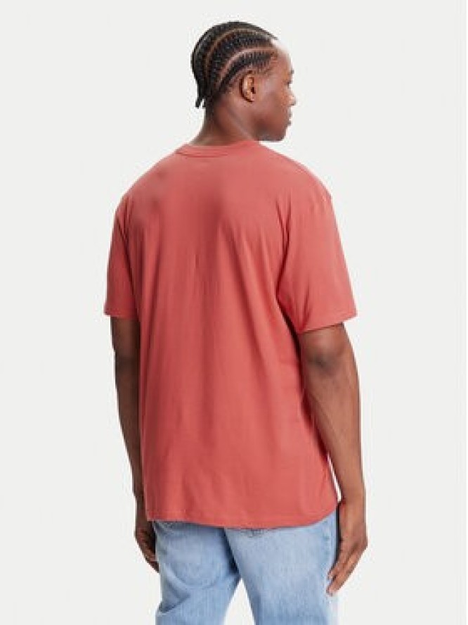 Quiksilver T-Shirt EQYZT08174 Czerwony Regular Fit