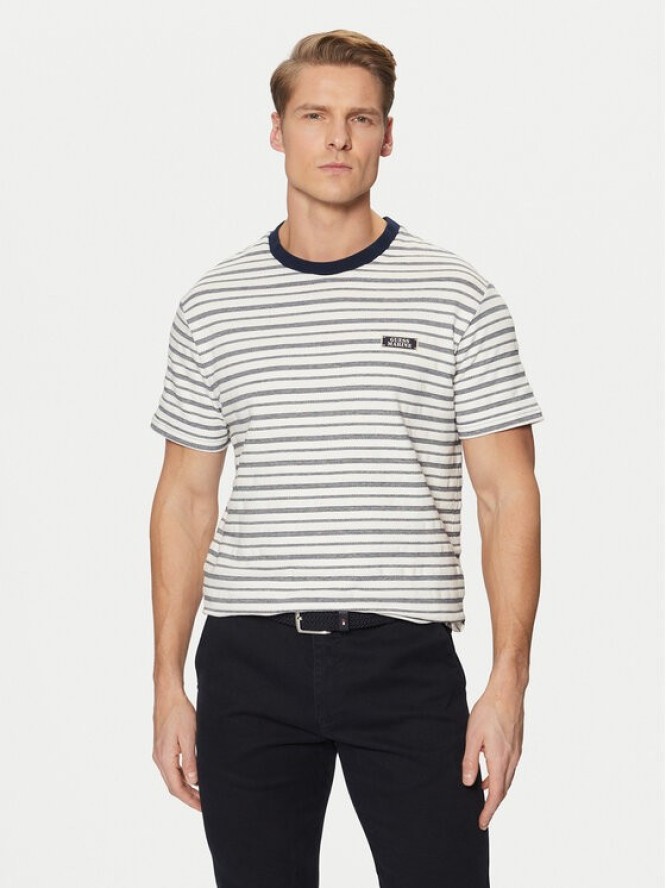 Guess T-Shirt M5RP31 KCLF0 Biały Regular Fit