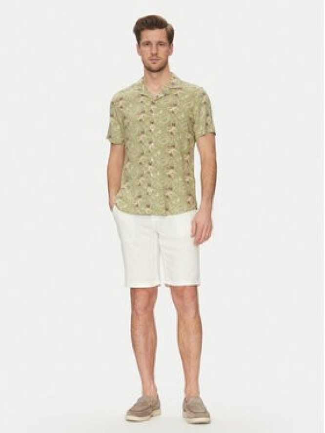 Blend Koszula 20718227 Zielony Regular Fit