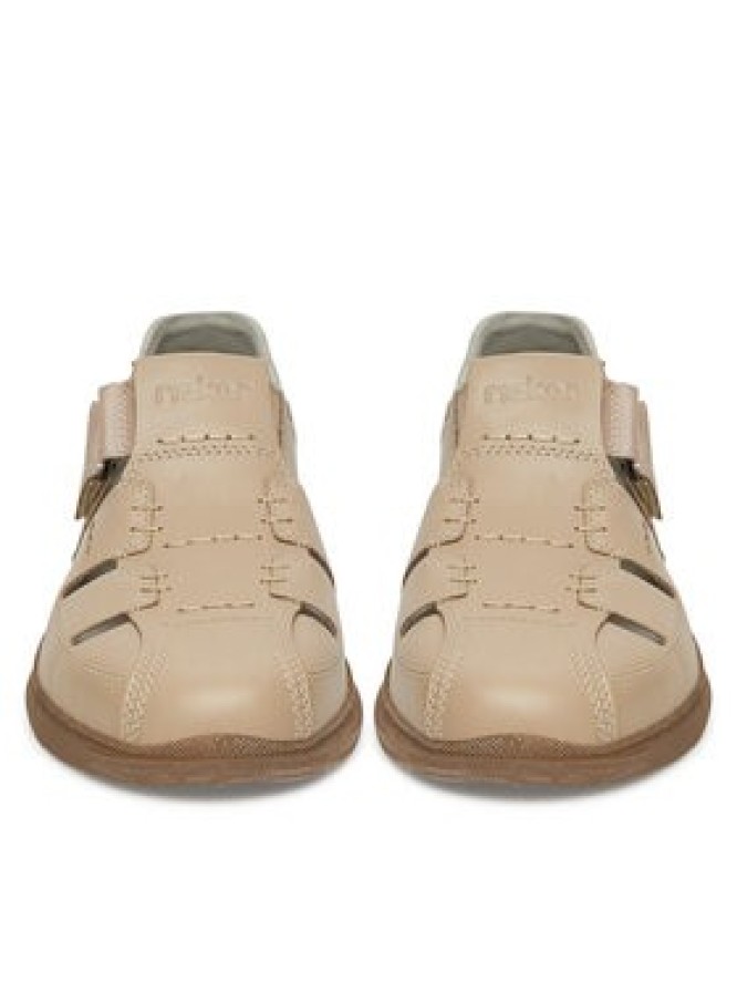 Rieker Sandały 10453-60 Beżowy