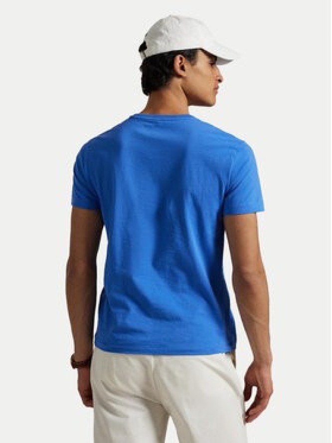 Polo Ralph Lauren T-Shirt 710671438411 Niebieski Slim Fit
