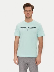 Tom Tailor T-Shirt 1045773 Zielony Regular Fit