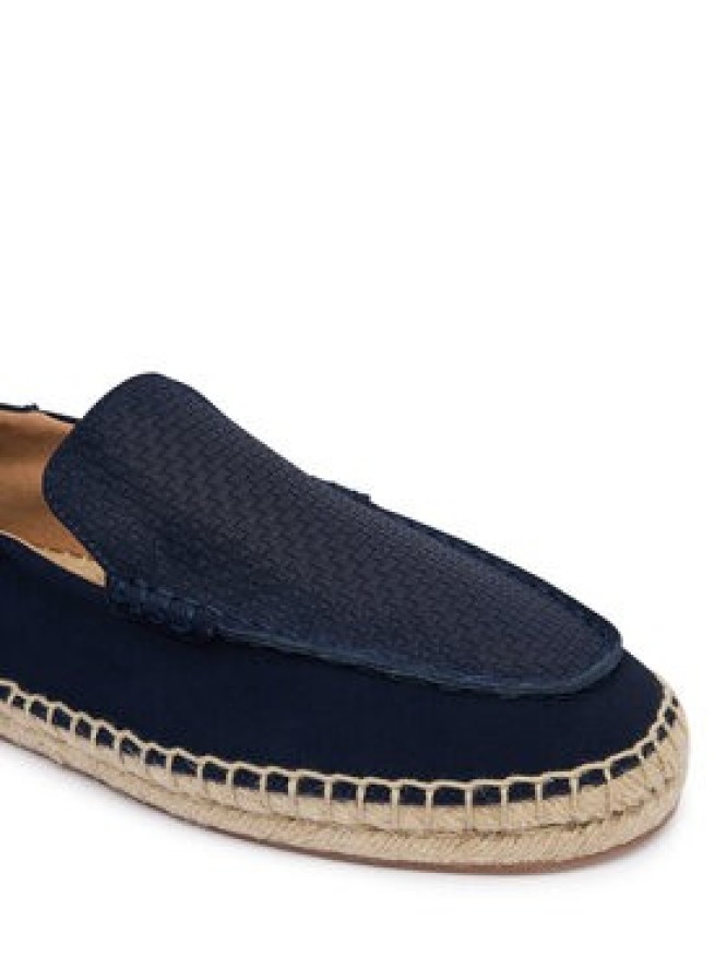 BOSS Espadryle Madeira Mocc 50563149 Granatowy