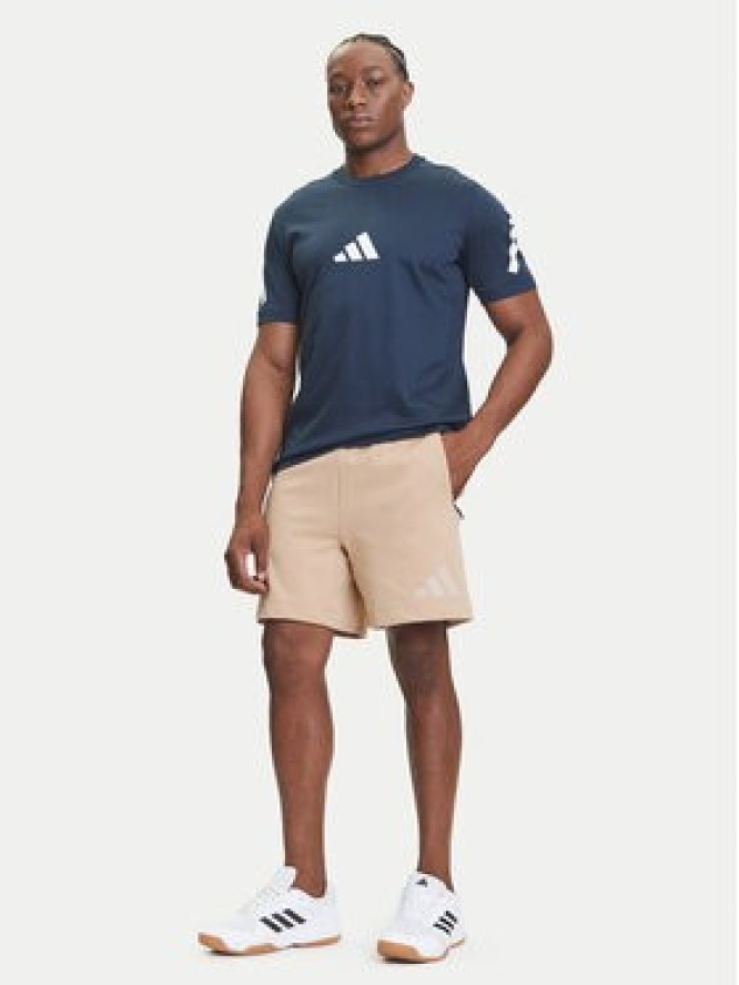 adidas Szorty sportowe Z.N.E. JW4744 Beżowy Regular Fit