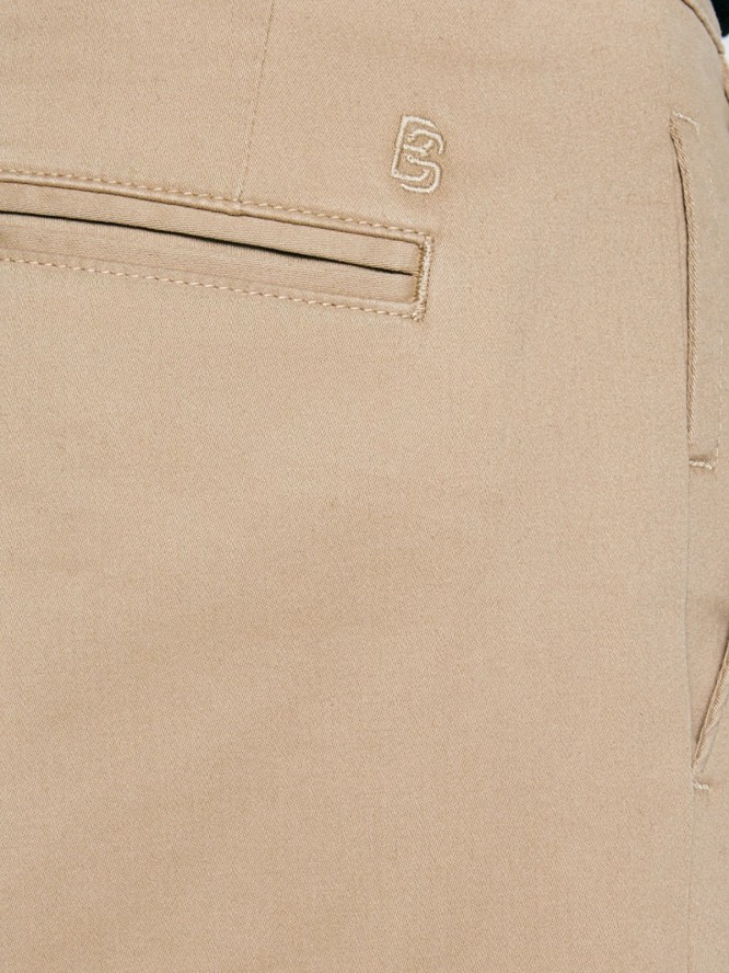 Spodnie męskie chinosy beżowe Trevor 801