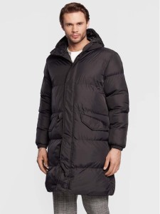 Brave Soul Kurtka zimowa MJK-MARVEL Czarny Regular Fit