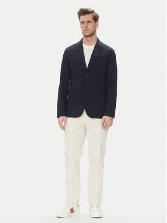 Marciano Guess Marynarka 5GHN40 2296Z Granatowy Regular Fit