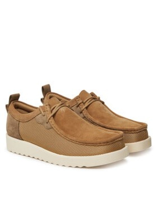 Clarks Półbuty Wallabee FTR 2 Lo 26181388 Brązowy