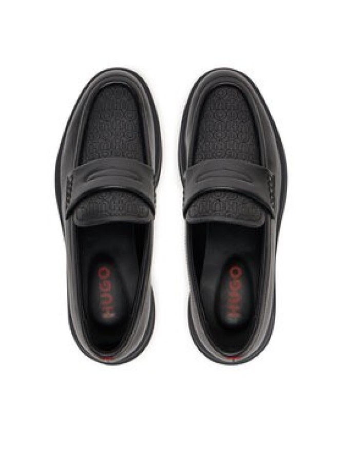 HUGO Loafersy Lenner 50548486 Czarny