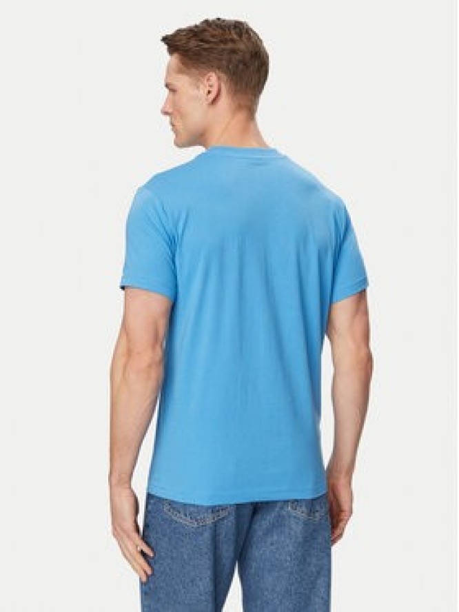 Karl Lagerfeld Jeans T-Shirt A1M17112 Niebieski Slim Fit