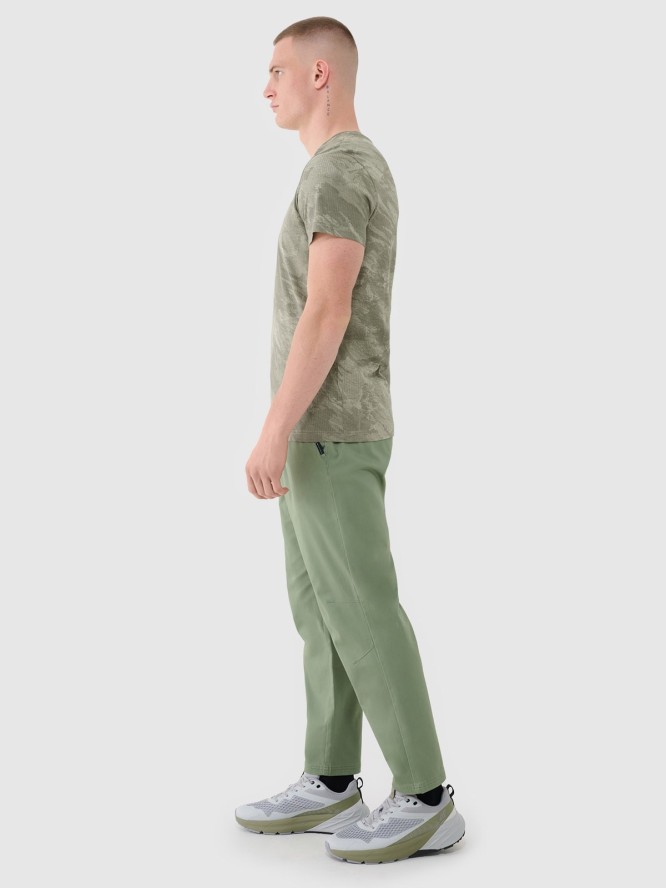 4F Spodnie casual męskie - khaki 3XL