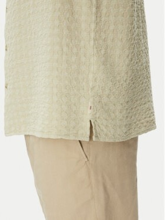 Jack & Jones Koszula Dobby 12277184 Zielony Relaxed Fit