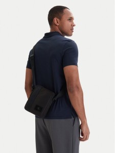 Calvin Klein Saszetka Canvas Mix Reporter LV04D3366G Czarny