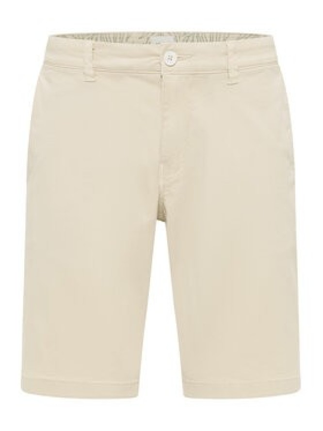 Mustang Szorty materiałowe Amsterdam 1016450 Beżowy Slim Fit