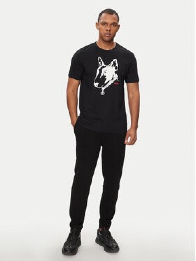 Hugo T-Shirt Dammock 50504916 Czarny Regular Fit