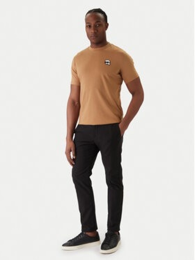 KARL LAGERFELD T-Shirt 755710 561224 Beżowy Regular Fit