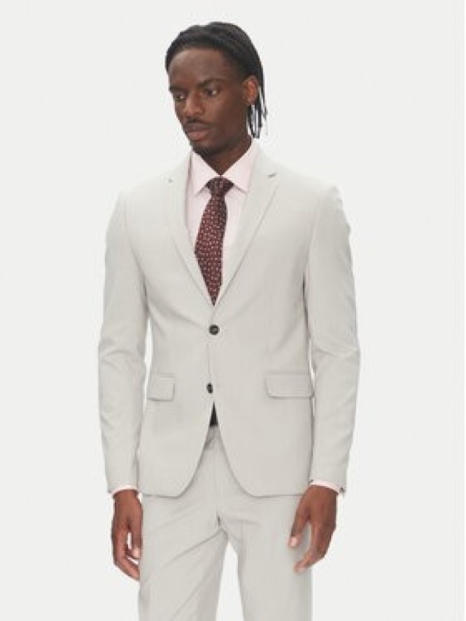 Lindbergh Garnitur 30-61040 Szary Slim Fit