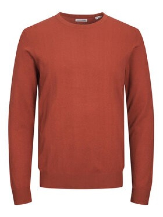 Jack & Jones Sweter 12208364 Pomarańczowy Regular Fit