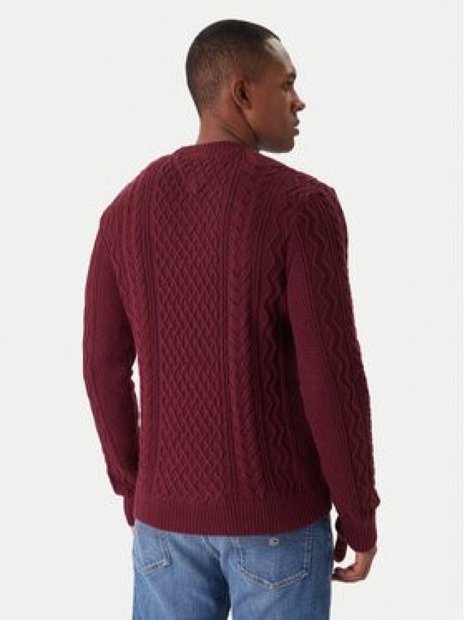 Tommy Jeans Sweter DM0DM22101 Czerwony Regular Fit