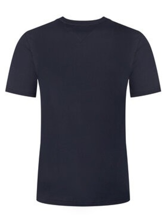Tommy Hilfiger T-Shirt Embro Flag MW0MW42736 Granatowy Regular Fit