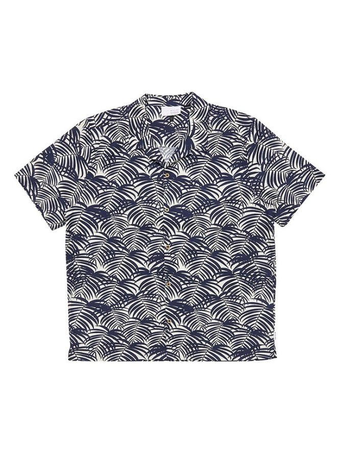 MAZINE Koszula "Resort" w kolorze granatowym rozmiar: M