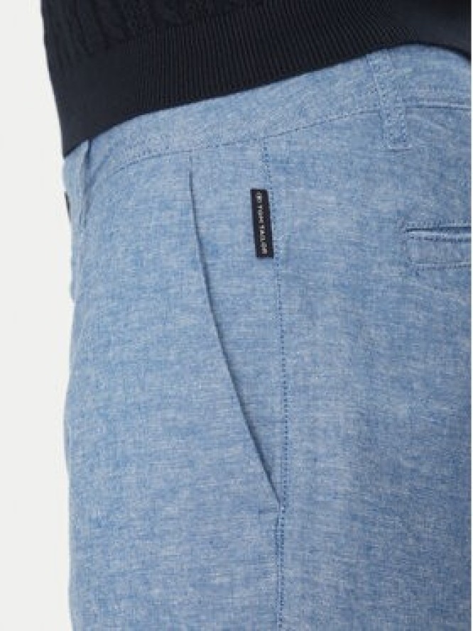 Tom Tailor Szorty materiałowe 1044712 Niebieski Regular Fit