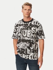 Karl Lagerfeld Jeans T-Shirt B3M17033 Kolorowy Relaxed Fit