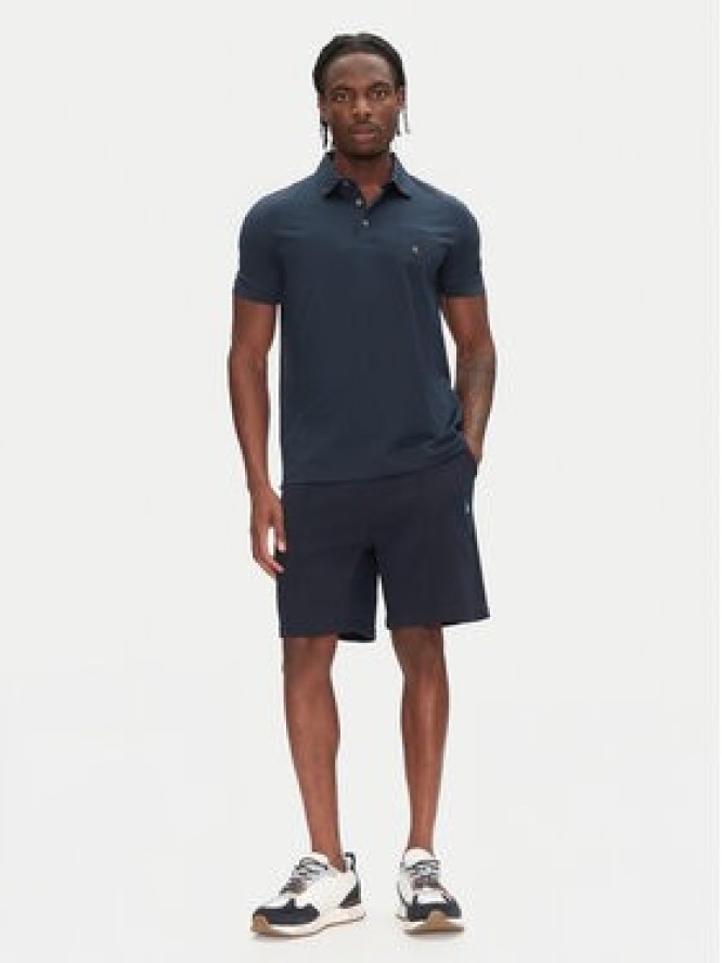 Aeronautica Militare Szorty sportowe 251BF020F584 Granatowy Regular Fit