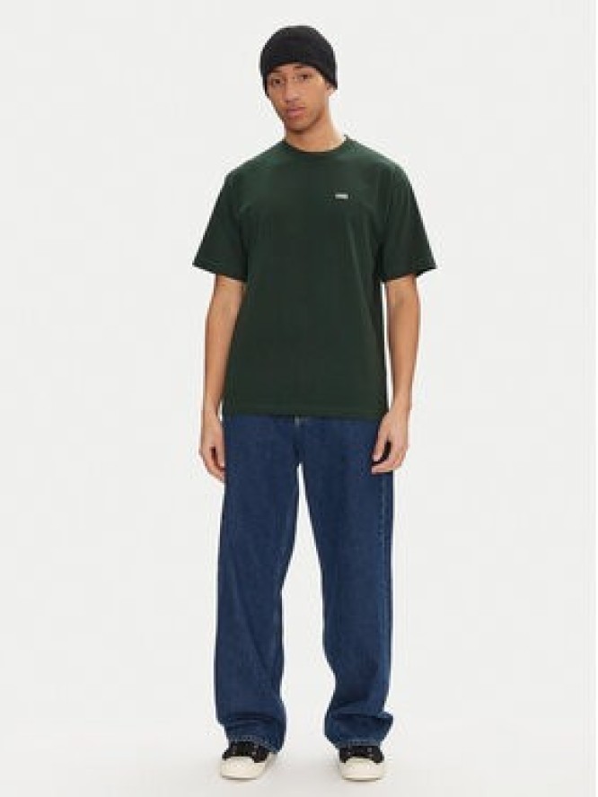 Vans T-Shirt Left Chest II VN000P1P Zielony Loose Fit