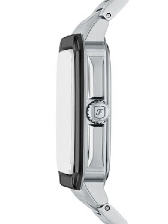 Fossil Zegarek Crosby FS6122 Srebrny