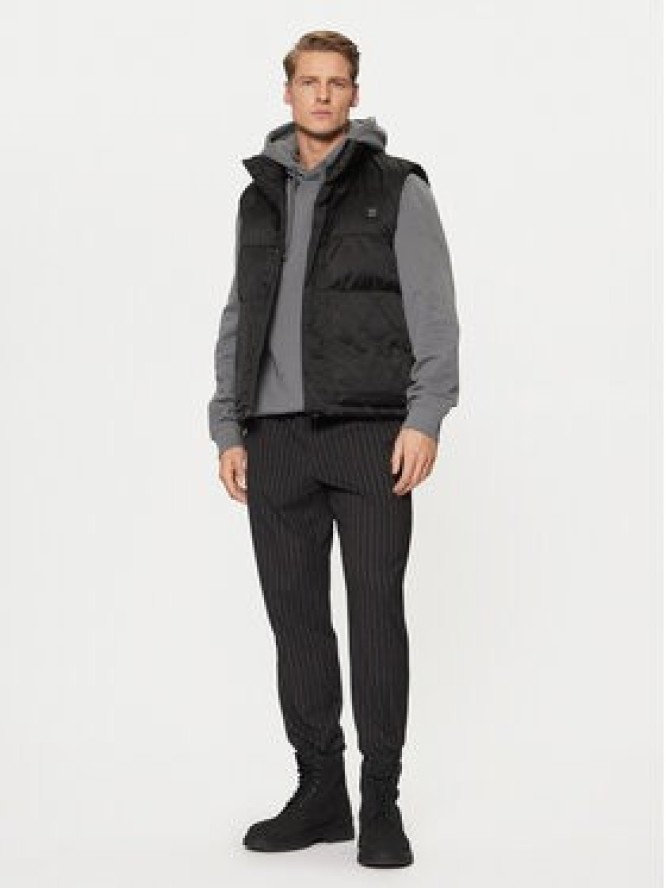 HUGO Bezrękawnik Baltino2411 50525366 Czarny Slim Fit