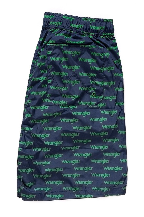SPODENKI MĘSKIE WRANGLER SWIM SHORT AMAZON GREEN W4B01V9UX 112129079
