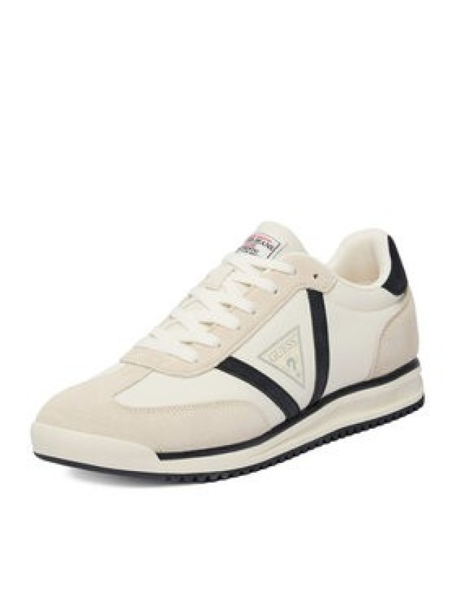 Guess Jeans Sneakersy EO-DELAND-03 WE Écru