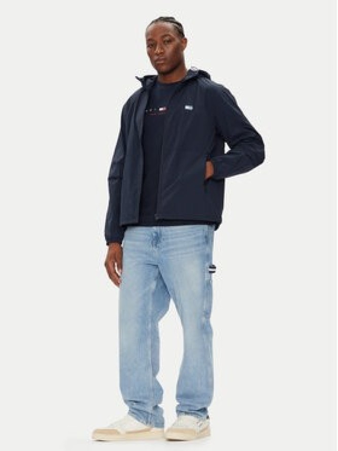 Tommy Jeans Wiatrówka Chicago DM0DM21393 Granatowy Regular Fit