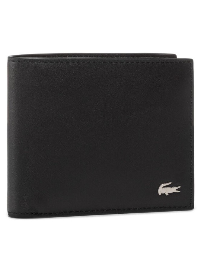 Lacoste Portfel Small Billfold NH1115FG Czarny