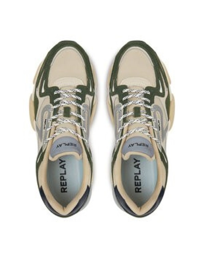 REPLAY Sneakersy GMS9M .000.C0008T Zielony