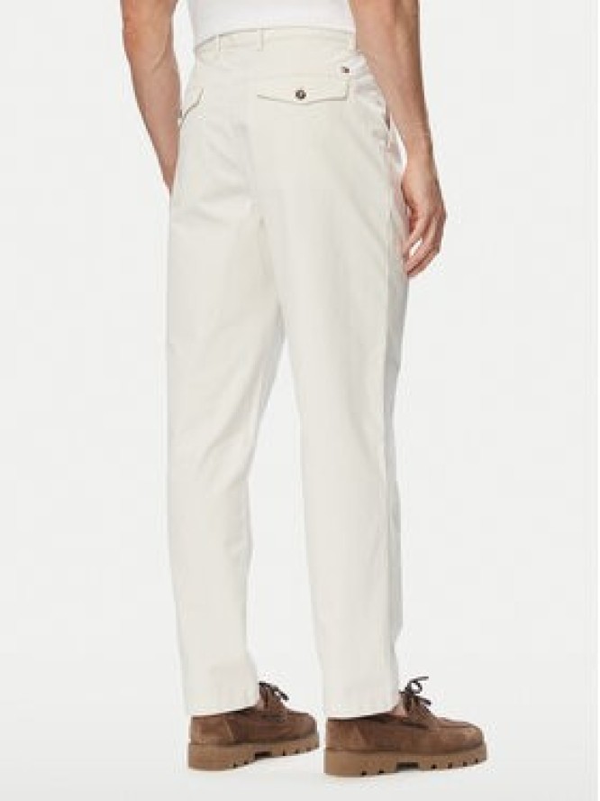 Tommy Hilfiger Spodnie materiałowe Harlem MW0MW43158 Beżowy jasny Straight Fit