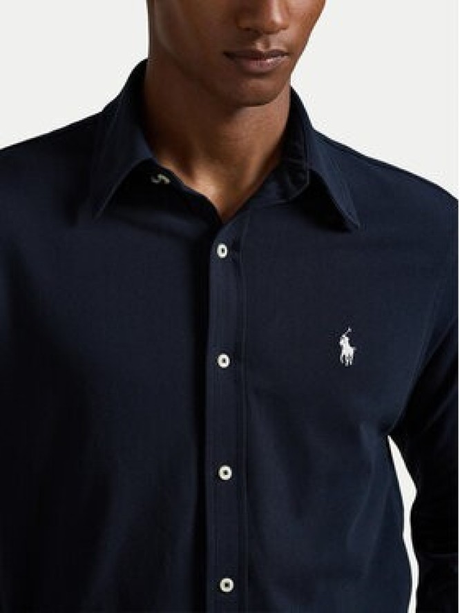 Polo Ralph Lauren Koszula 710654408016 Granatowy Regular Fit